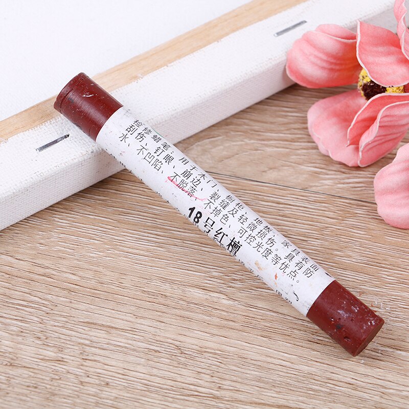 Wood Repair Kit Furniture Paint Floor Repair Floor Wax Crayon Scratch Patch Paint Pen Wood Composite Repair Material: 18