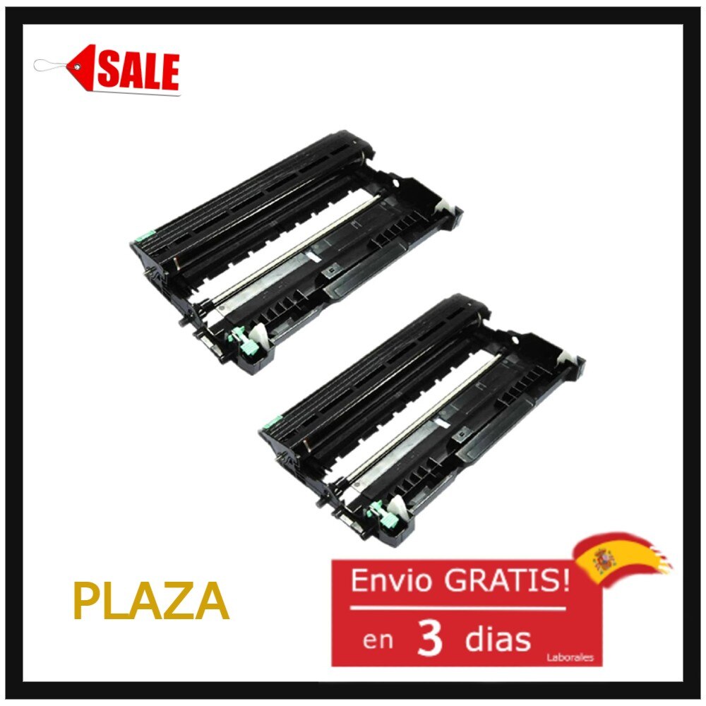 Lote de 2 tambor DR2200 DR2250 DR2255 DR2275 DR-2250 DR-2275 para Brother HL-2250DN 2240D DCP-7060 7055 FAX-2890 2990 MFC-7860 7290 7360