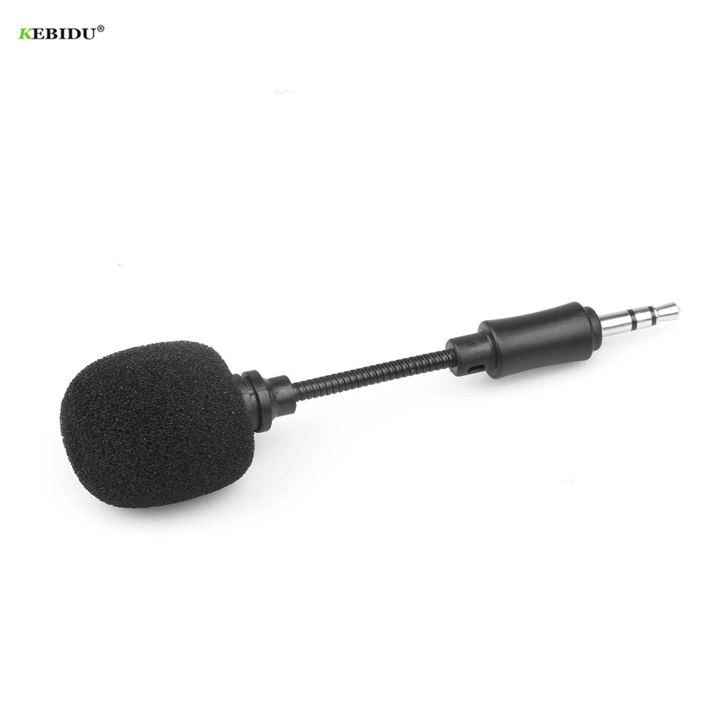 Kebidu Draagbare Mini Microfoon 3.5Mm Aux Mono/ Stereo/ 4 Pole Voor Mobiele Telefoon Computer Laptop Pc Opname thuisgebruik