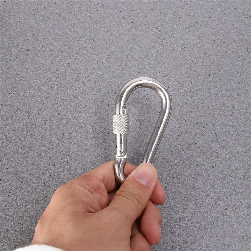 1 sæt swing krog stol hængende tilbehør fjeder drejelige kroge hængekøje swing fast plade hardware tilbehør
