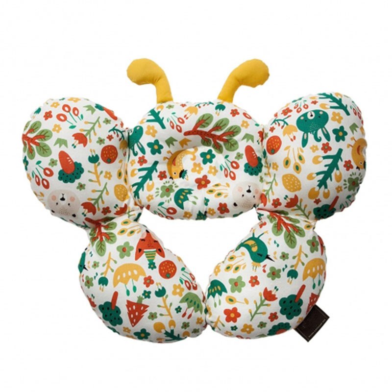 Baby Reise Kissen Kleinkind Art Kopf Unterstützung Baby Hals Kissen Schmetterling Schützen Baby Auto Sitz Kinderwagen Kinderwagen Zubehör