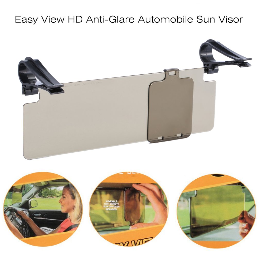 Auto Zonneklep Goggles Voor Driver Dag Nacht Voor Uv Blocker Anti-Dazzle Spiegel Auto Clear View Dazzling Bril