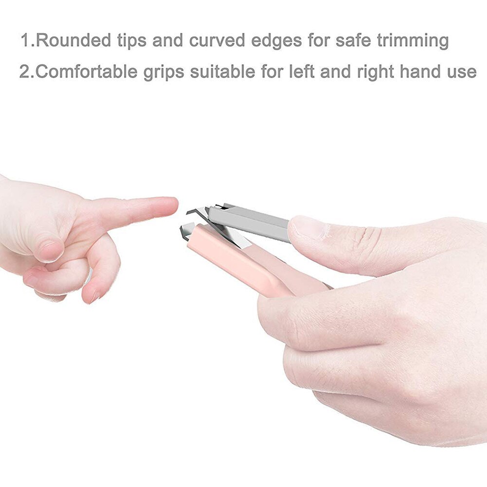 4 stks/set Zorg Pincet Cartoon Dier Baby Grooming Veilig Meisjes Nagelknipper Set Schaar Nagelvijl Rvs Manicure
