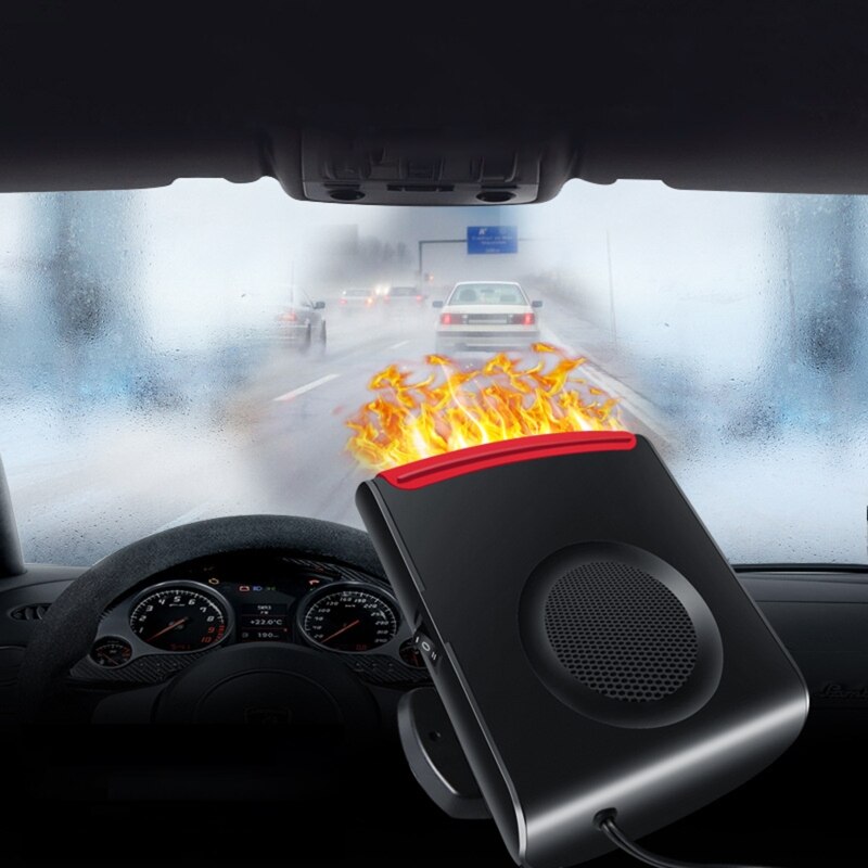 12v bilvarmer bærbar afisolering afrimning forrude de-icer elektriske varmeapparater hurtig opvarmningsventilator aromaterapi diffusor
