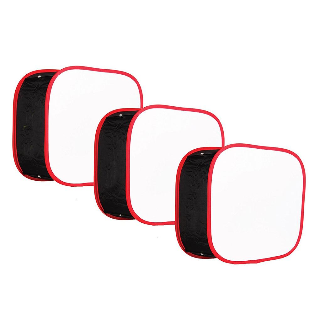 Accessoires Inklapbare Verlichting Modifier Video Volledige Cover Case Led Licht Installeren Softbox Diffuser Opvouwbare Camera Flash