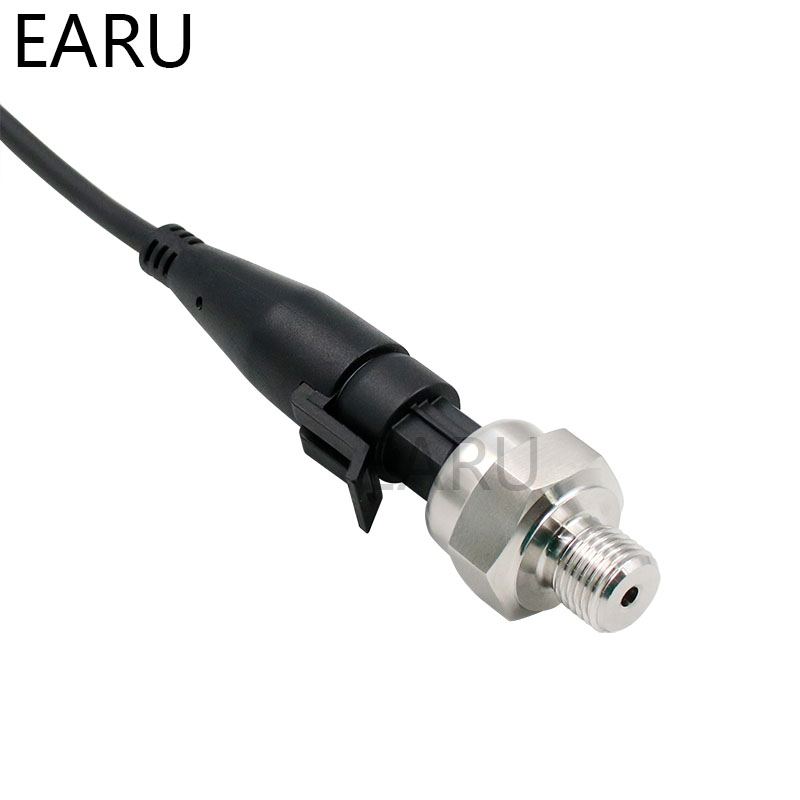 DC5V G1/4 Druksensor Zender Drukomvormer 1.2 Mpa 174 Psi Voor Water Gas Air Olie Brandstof Auto roestvrij Staal Schakelaar