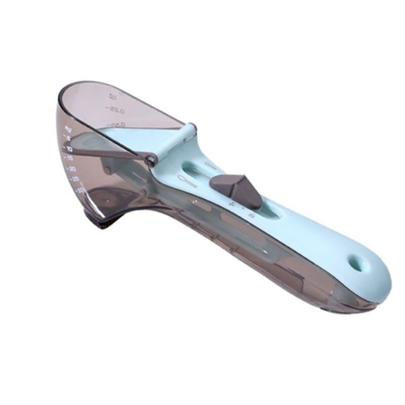 Adjustable Measuring Spoons With Snaps Multifunctional Markings Scoop Kitchen Stuff: BLS