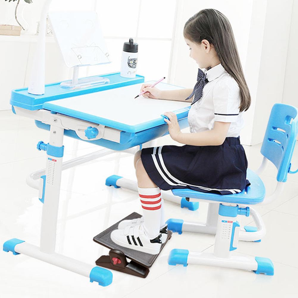 Under Desk Foot Rest Adjustable Foot Rest with Massage Surface Comfy Footstool for Office Home Relieve Foot Fatigue