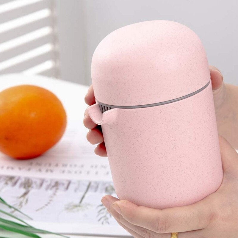 Citrus Lemon Oranje Juicer Handpers Tarwe Stro Fruit Groente Tool Handmatige Juicer