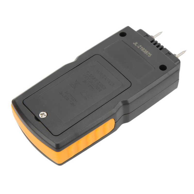 GM605 Portable Wood Moisture Meter Hygrometer Digital Wood Density Meter with Probe Protective Cover Humidity Meter