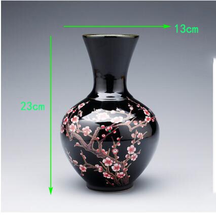 Jingdezhen kinesisk keramik vase ornamenter dekoration hjem stue bord møblering håndværk hotel kontor desktop figurer kunst: Stil 6