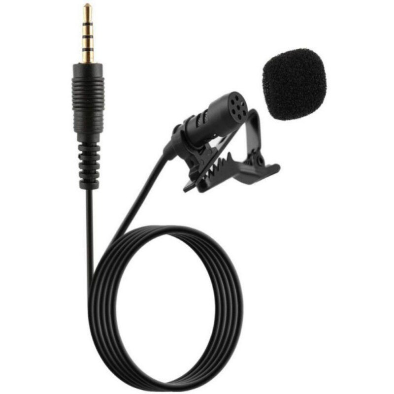 Professionele Voor Telefoon Draagbare Mini Stereo HiFi Geluidskwaliteit Condensator Microfoon Clip Revers Mic