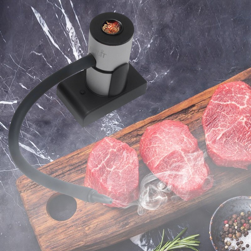 Køkkenværktøjer molekylært køkken ryger bar bøf savsmuld håndholdt ryger kold røg generator kød brænder røgeri grill grill