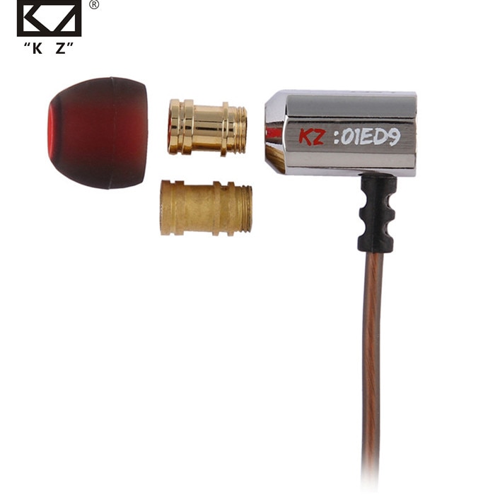 Kz ED9 Super Kom Tuning Nozzles Oortelefoon In Ear Monitors Hifi Oordopjes Met Microfoon Transparant Geluid Headset Dynamische Oordopjes