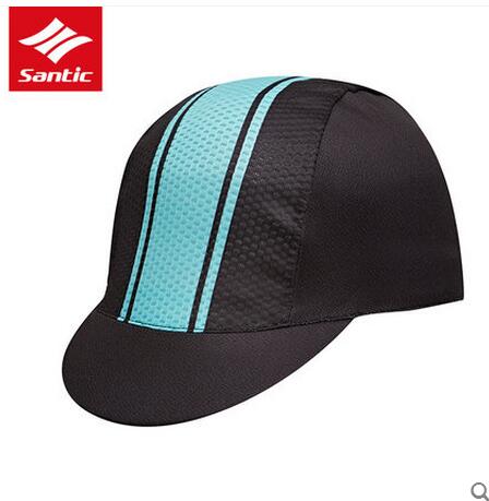 Santic mtb cykel cykling mössa hatt män kvinnor vår sommar anti-uv utomhus sport andas gorra ciclismo: Grön