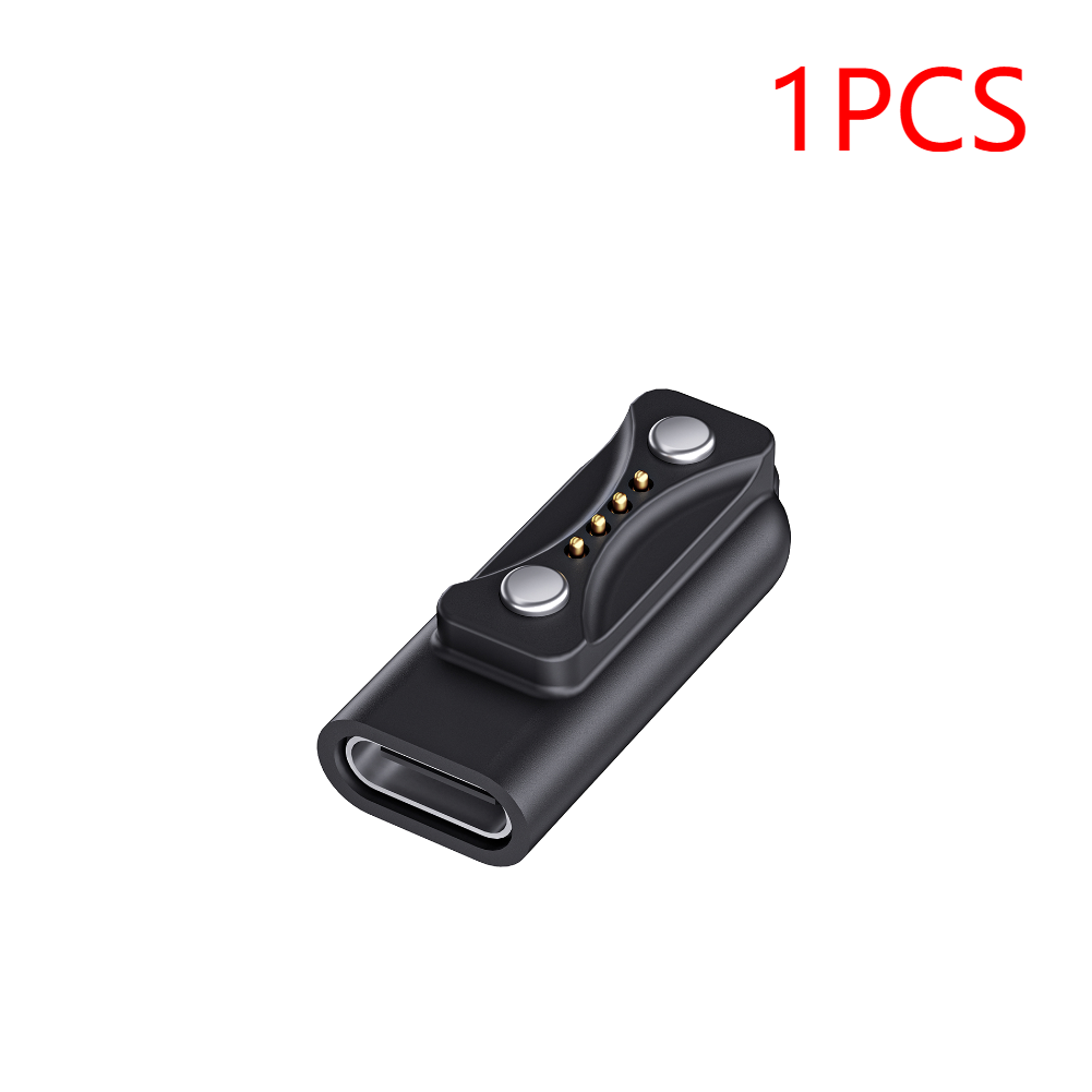 USB C Magnetic Watch Charger Connector Watch Charging Adapter for Polar Pacer /Pacer Pro for Ignite 3/Vantage V3: WHITE