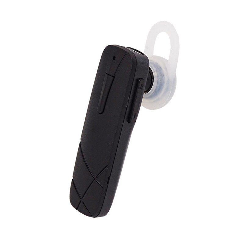 Bluetooth-kopfhörer, freisprecheinrichtung, kabelloses headset mit ohrbügel, kopfhörer für autofahrten, sport und alle smartphones: Schwarz