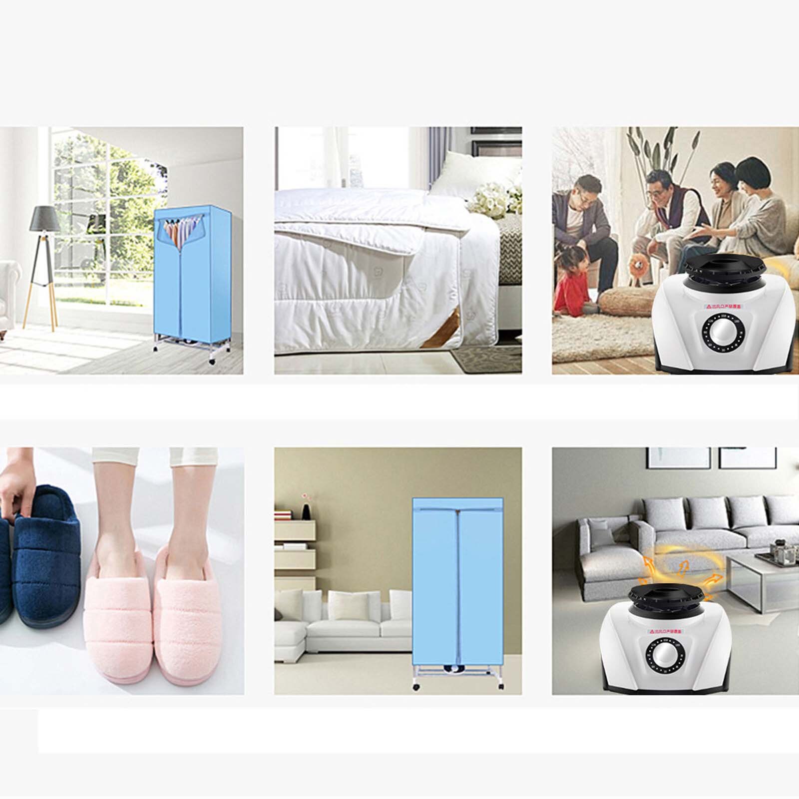 Mini Portable Clothes Dryer Electric Laundry Air Warmer Baby Cloth Drying Machine Clothing Heater Dehydrator Household#g30