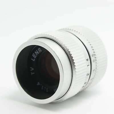 FUJIAN 25mm f/1.4 c monture cctv f1.4 lentille pour micro 4/3 m4/3 nex GX1 OM-D 1 argent