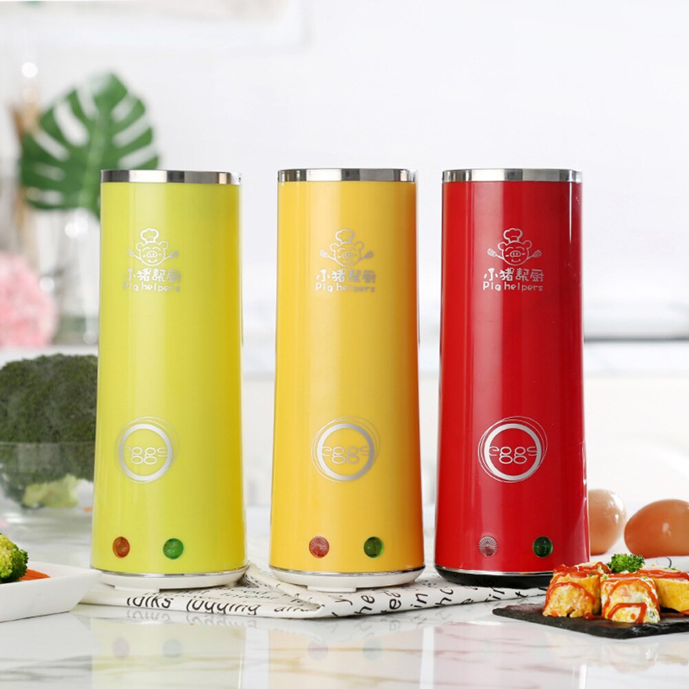 Electric Egg Roll Maker Automatic Multifunction Mini Egg Roll Maker Omelette Egg Boiler Breakfast Omelette Sausage Machine US