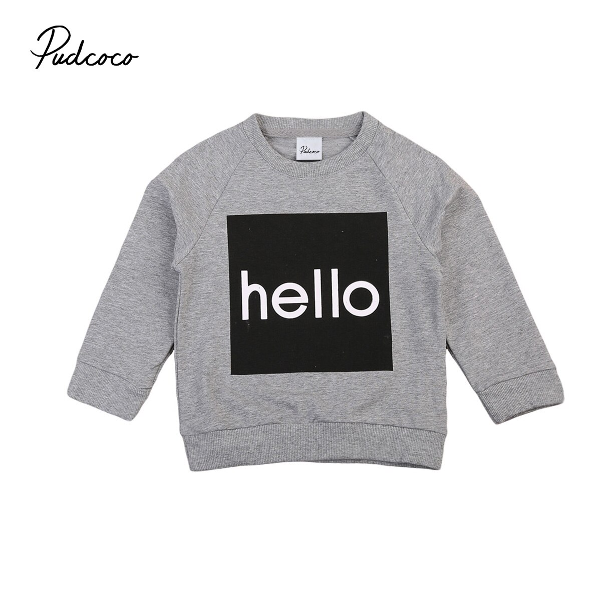 Peuter Baby Kinderen Baby Jongen Meisje Jumpers Warm Sweatshirt Lange Mouwen Tops Herfst Kleding Casual Tops 1-6 T