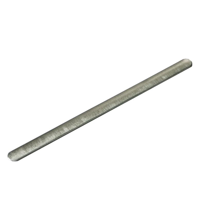 Maske gør-det-selv-næselinje næsebro metal fladklæbende smelte-tilbageklæbende aluminiumsstrimmel produktion