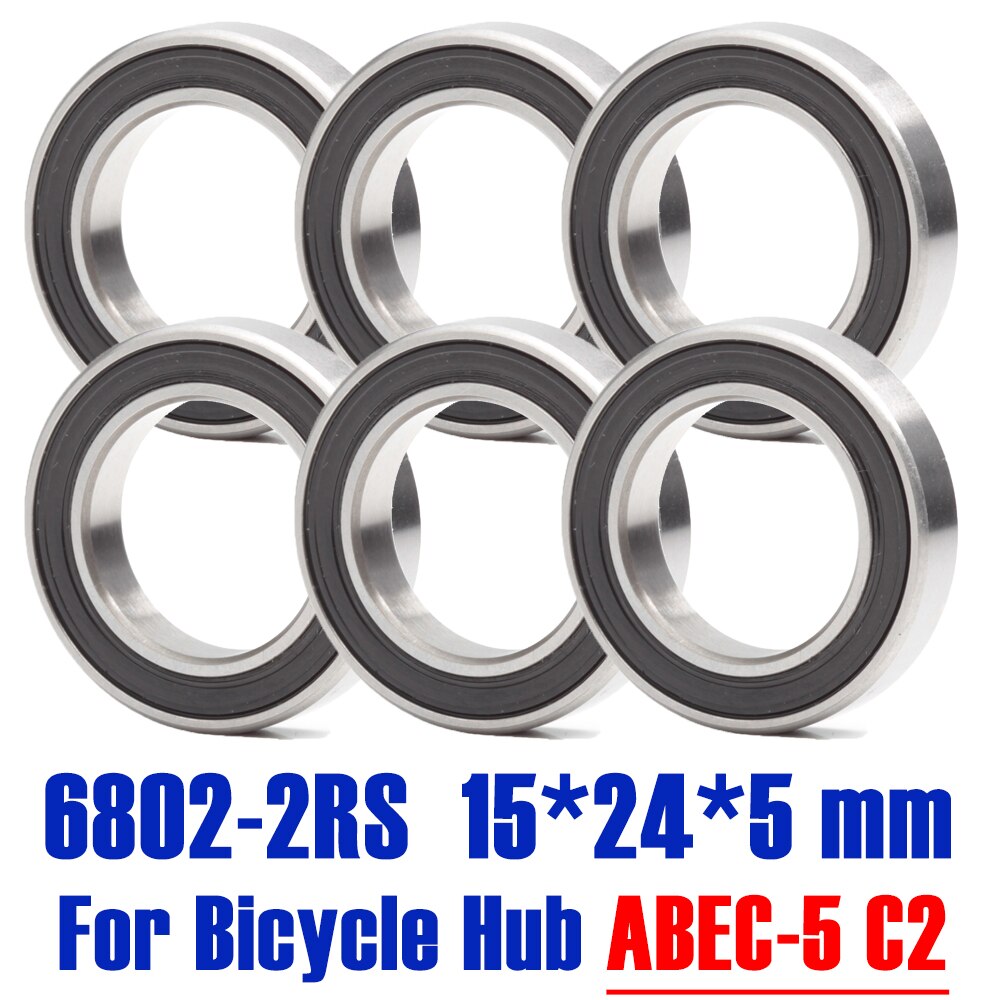 Vollkeramik Lager 6802-2RS - 15x24x5mm Zirkonia Keramik