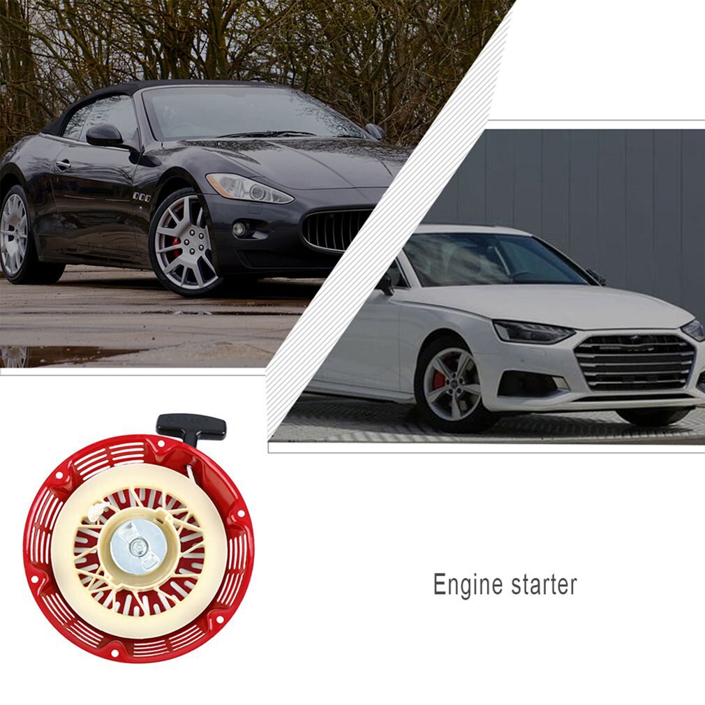 Pull Starter Start Recoil Cover ABS Material For GX340 GX390 GX610 GX620 Engine Electromagnetic Starter Kit