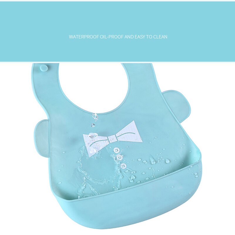 Cartoon Siliconen Slabbetjes Voor Kinderen Pasgeboren Babyvoeding Servies Waterproff Slabbers Voor Peuter Ontbijt Voedingen Baby Care