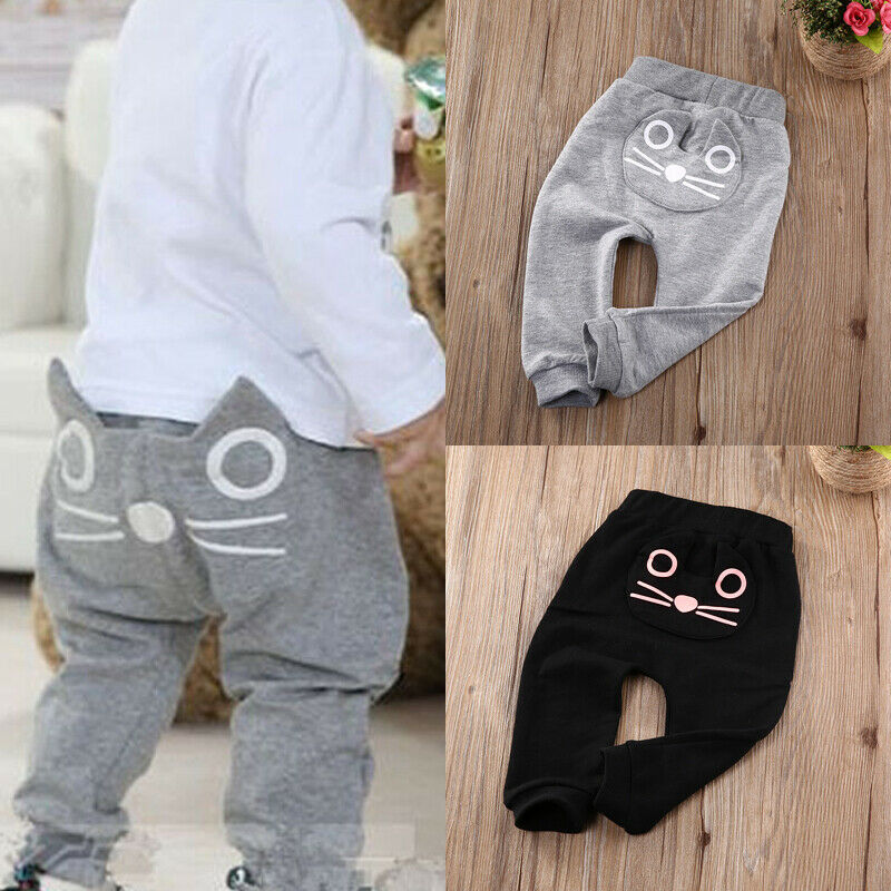 Peuter baby kinderen baby jongen meisje lange broek broek leggings onderkant 0-2y