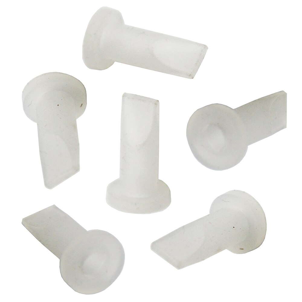 10 pieces Transparent Silicone Duckbill Valve One-way Check Valve 11 * 6.6 * 20 MM for Liquid and Gas Backflow Prevent