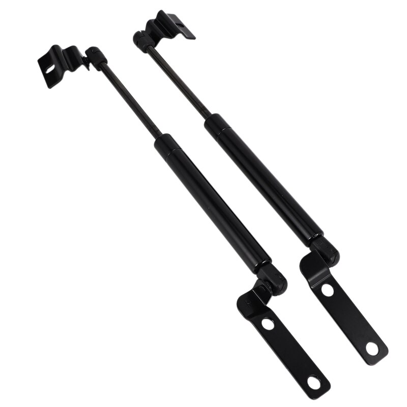 2 STUKS Voor Kia Picanto Morning (JA) 2017-2022 Kap Demper Gasveer Lift Ondersteuning Motorkap Wijzigen Gasveren Shock Auto (Kleur: Koolstofvezel Zwart