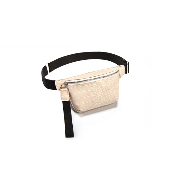 Taille Tasche für Frauen brust tasche pu Leder Fanny Pack Telefon Beutel Brust Packs Damen Breiten Gurt Gürtel Tasche Weibliche crossbody-tasche: Beige