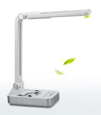 Flexible Table Lamp 1800mAh Rechargeable Lamps Table 30pcs Led Table Lamp 5 Modes Dimming Touch Office Business Led Desk Lamp: White