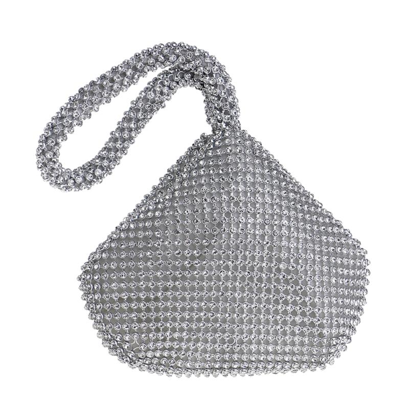 Macio frisado bolsas de noite feminina capa estilo aberto senhora casamento bridalmaid bolsas bolsa para o presente de ano novo embreagem