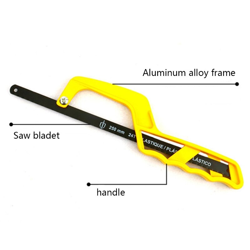 Adjustable Hacksaw Hand Saw Cutter Woodworking Tool Cutting Wood Household Garden Pruning Supplies