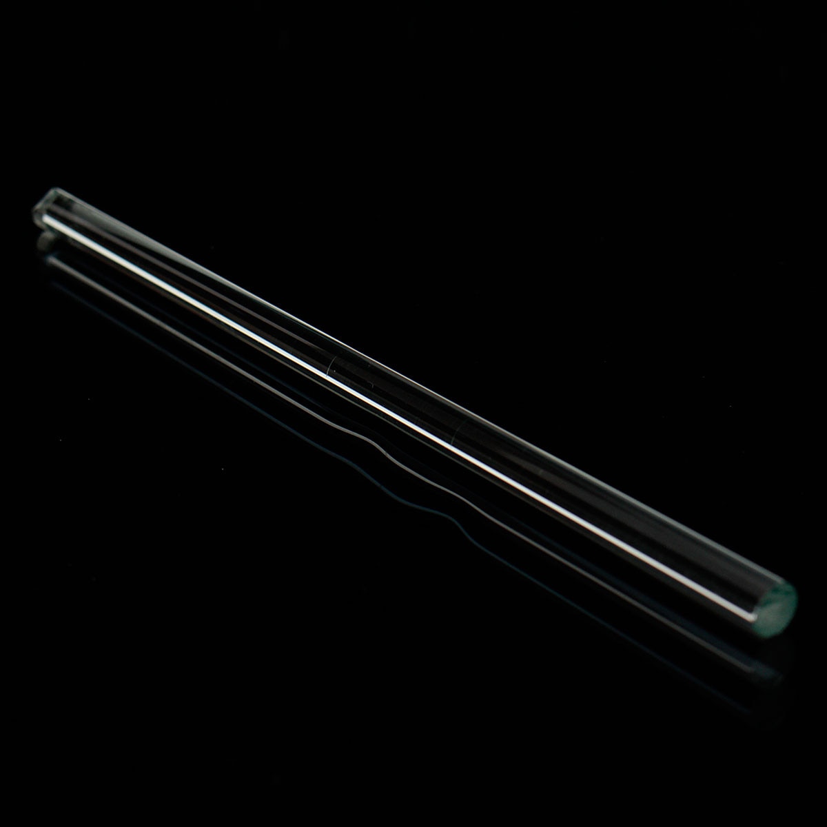 KiCute-agitador de vidrio para laboratorio, material escolar transparente de 150mm x 5mm, 5 uds.