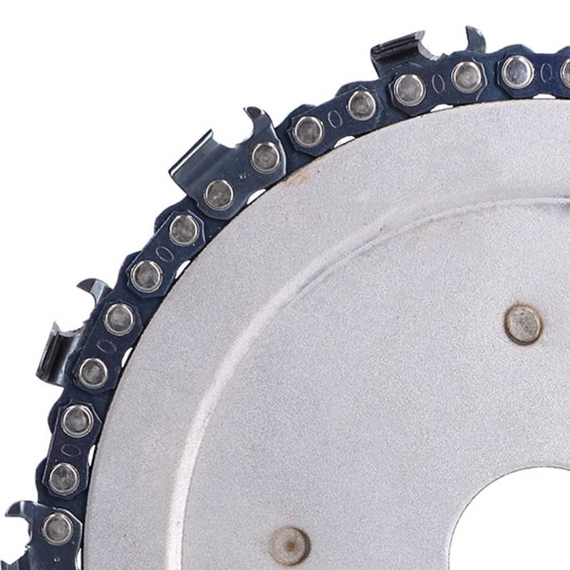 Circular Chainsaw Blade Fine Cutting Wood Carving Chain Disc for Shaping for Engraving Circular Chain Saw Blade
