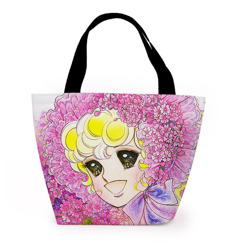 Dame Georgie mittagessen tasche nette Mehrfarbige frauen hand pack thermische frühstück box tragbare picknick reisetasche