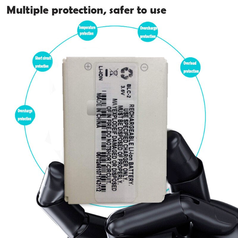 1Stck 800mAh praktisch Batterie BLC-2 BLC2 Für Nokia 3310 3330 3410 3510 5510 3530 3335 3686 3685 3589 3315 3350 3510 6650 6800