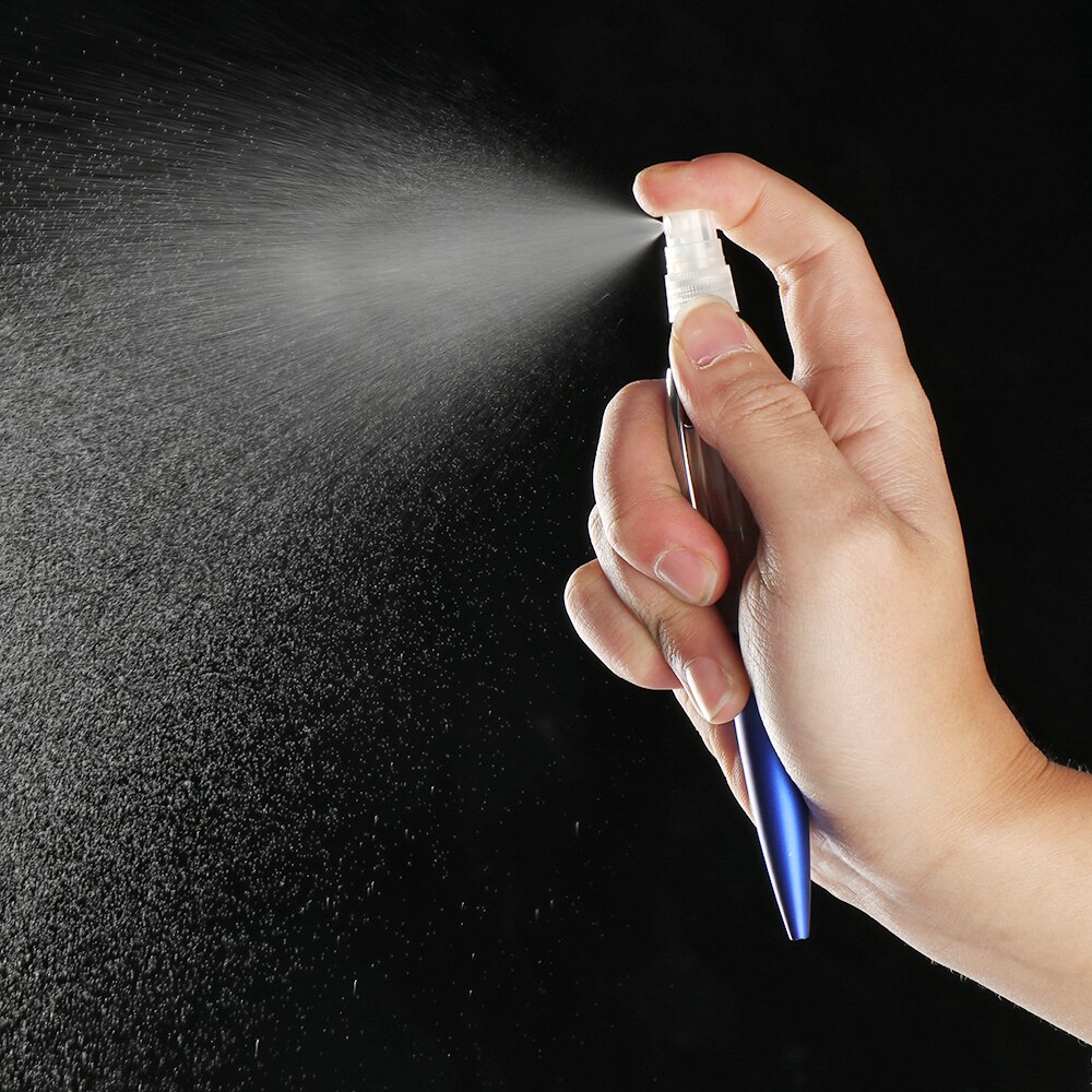 1 PC Portable Multifunction Spray Ballpoint Pen Refillable Disinfectant Pen Practical Mini Travel Perfume Bottle Writing Tools