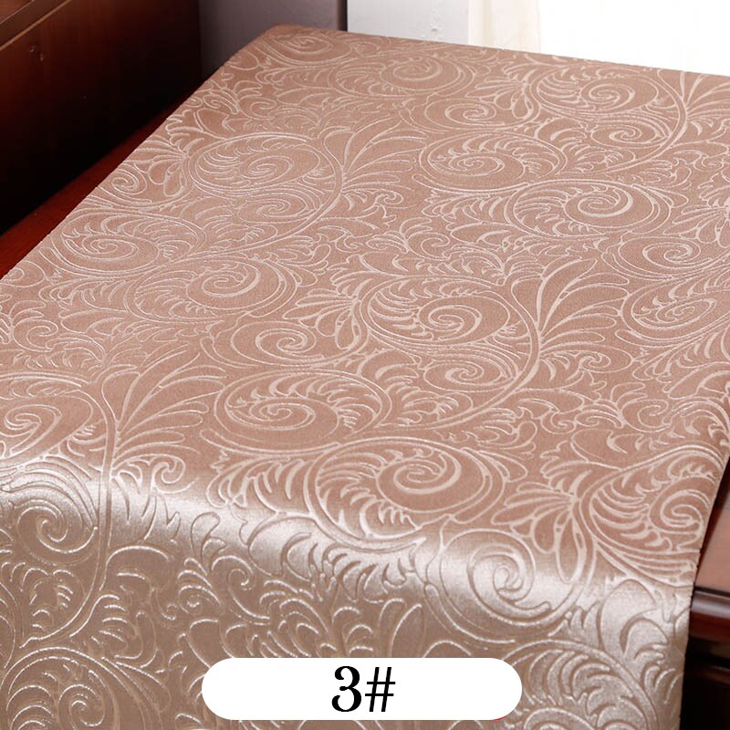 145cm Wide Embossed Golden Upholstery Velvet Fabric For Sofa Burnout Velvet Cloth Curtains Purple Grey Red by the Meter: 3