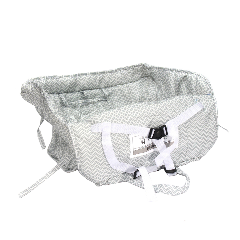 2 en 1 bébé panier couverture enfant en bas âge universel chaise haute pliante épicerie panier siège housse de protection sièges de sécurité pour enfant