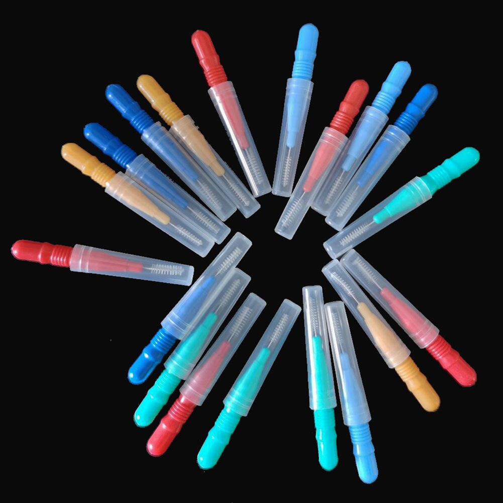 60Pcs Interdentale Borstel Dental Floss Tanden Borstel Dental Oral Care Tools Tandenstoker Tanden Borstel Oral Care Tool