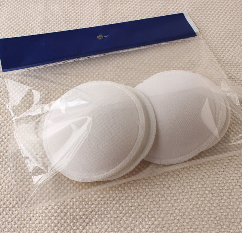 4Stck Brust Pads Anti-überlauf Mutterschaft Pflege Pad Baby Fütterung Stillen Waschbar Atmungsaktive Saugfähigkeit Mama notwendig