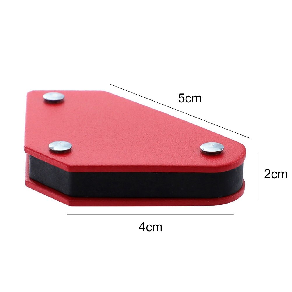 1 stk 45-135 grader magnetisk svejsevinkel holder trekant positioner fikseringsværktøj svejsning magnetisk vinkel fast positioner