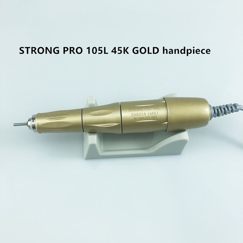 STRONG-Micromotor Dental para pulido, pieza de mano de 210 plus, 105, 105L, H37L1, Sh20N, 102L, 35K, 40K, 45K y 50K RPM: PRO 105L 45K GOLD