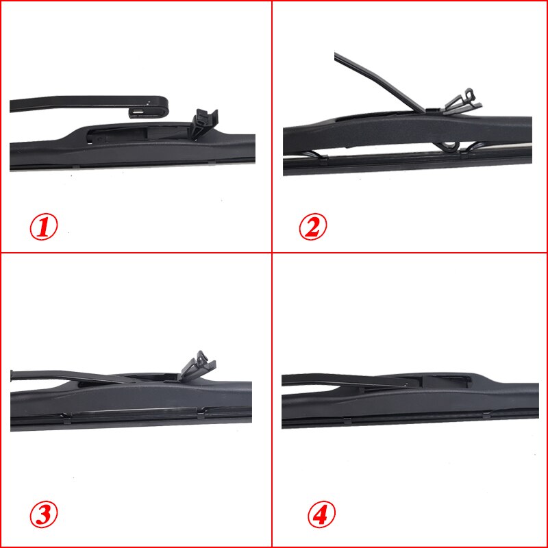 Pair Auto Car Windshield Wiper Blade For Toyota Corolla 2007 - Rubber Windscreen Wipers blades 26"+14"