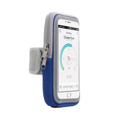 Für alle praktisch Tasche Arm Band Lauf fallen Beutel Für iPhone XS MAX XR 8 7 6 Plus Samsung hinweis 9 8 S9 für HUAWEI 6,0 zoll fallen: Blau