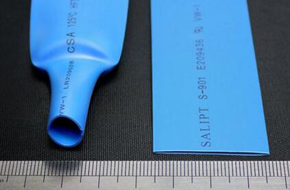 Förhållande 2:1 värmekrympbara slangar svart grön gul röd blå vit transparent krympslang 20mm isolering 10m/ parti